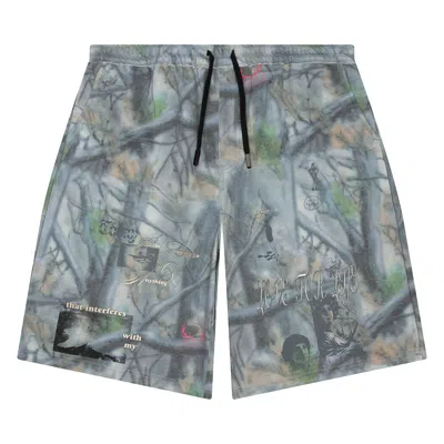 Pre-owned Jungles Love For Life Short 'camo' | Green | Men's Size L