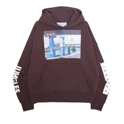 Pre-owned Jungles Pre-fabricated Dreams Hoodie 'brown' | Men's Size S