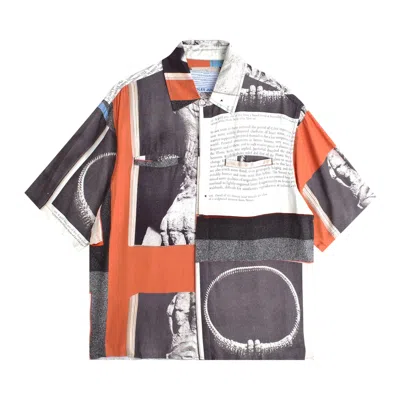 Pre-owned Jungles Prehistoric Button Up Shirt 'multicolor' | Multi-color | Men's Size L