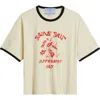 Jungles Same Cotton Graphic T-shirt In Neutral