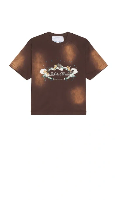 Jungles Sick And Tired Tee In Purple