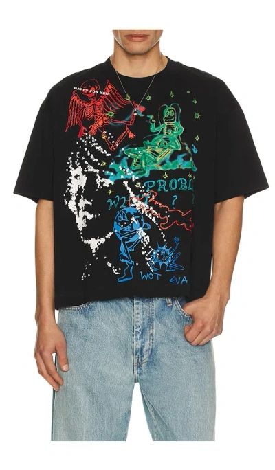 Jungles Winter Test Print Tee In Multi