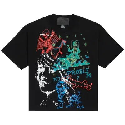 Pre-owned Jungles Winter Test Print Tee 'black' | Men's Size S