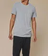 Jungmaven Baja Pocket Tee In Heathered Athletic Gray In Gray