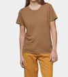 Jungmaven Lorel Short Sleeve Tee In Coyote In Brown