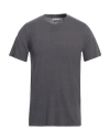 Jungmaven Man T-shirt Charcoal Size S Hemp, Organic Cotton In Gray