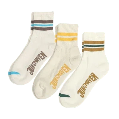 Jungmaven | Town And Country Ankle Socks | 3 Colour Ways In Yellow