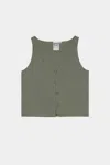 Jungmaven Women's Anacapa Vest In Olive Green In Green