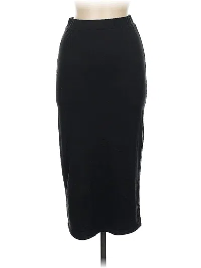 Pre-owned Junie Formal Skirt In Black