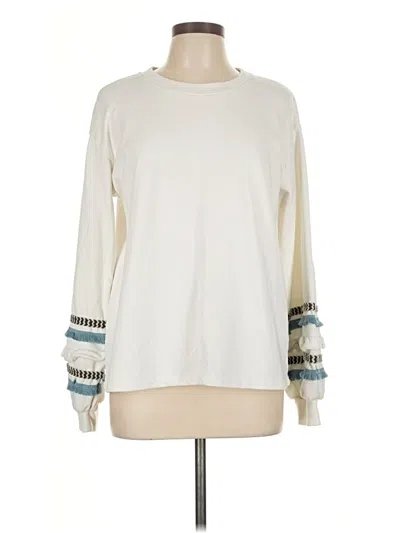 Pre-owned Junie Sweatshirt In Ivory
