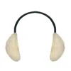Junie Women's Black / White Moritz Earmuffs - Ivory / Black In Multi
