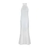 Junie Women's Darla Dress – White Silk Blend In White