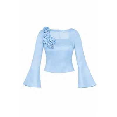Junie Women's Gigi Top - Baby Blue