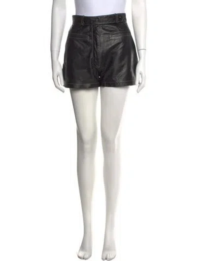 Pre-owned Junior Gaultier Late 1980's - Early 1990's Mini Shorts In Black