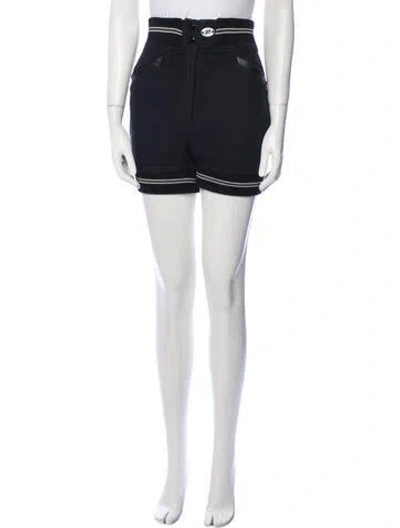 Pre-owned Junior Gaultier Late 1980's - Early 1990's Mini Shorts In Black