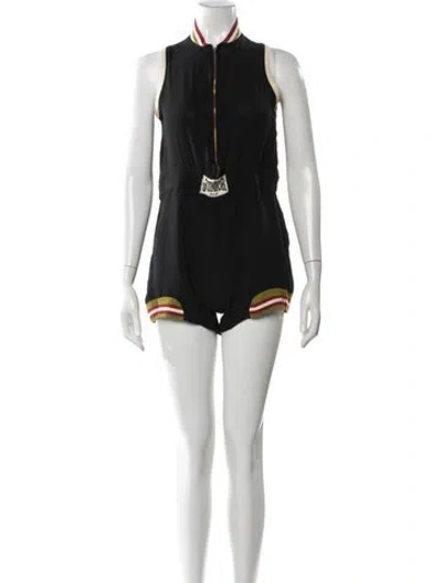 Pre-owned Junior Gaultier Romper In Black