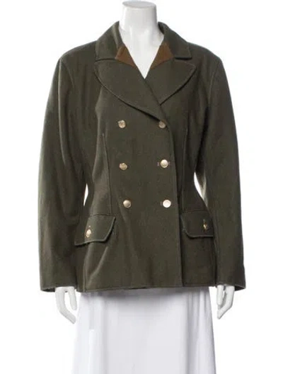 Pre-owned Junior Gaultier Vintage 1990's Blazer In Green