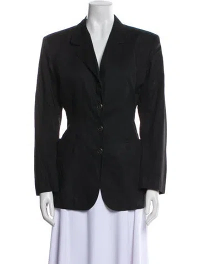 Pre-owned Junior Gaultier Vintage Late 1980's - Early 1990's Blazer In Black