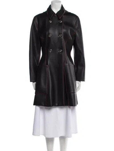 Pre-owned Junior Gaultier Vintage Late 1980's - Early 1990's Trench Coat In Black