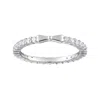 Junior Jewels Sterling Silver Children's Cubic Zirconia Bow Ring In Silver