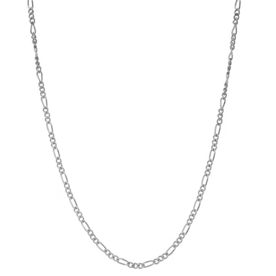 Junior Jewels Sterling Silver Children's Figaro Chain Necklace In Gold