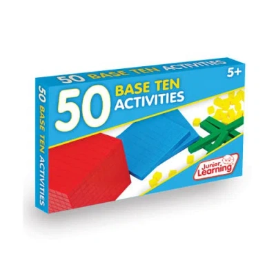 Junior Learning 50 Base Ten Activities In Blue