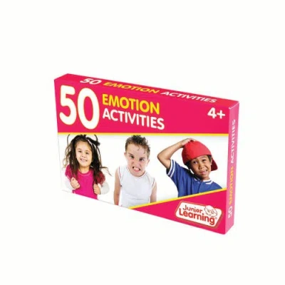 Junior Learning 50 Emotion Activity Cards In Multi