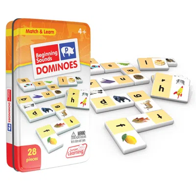 Junior Learning Beginning Sounds Dominoes - 2 Each