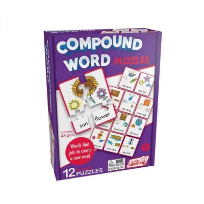 Junior Learning Compound Word Learning Educational Puzzles