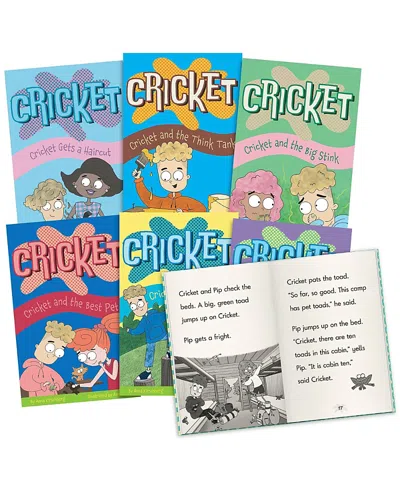 Junior Learning Cricket The Kid Decodable Chapter Books, Ages 6+ In Multi