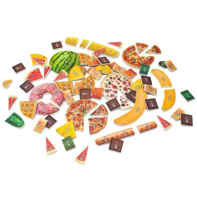 Junior Learning Food Fractions Educational Learning Set
