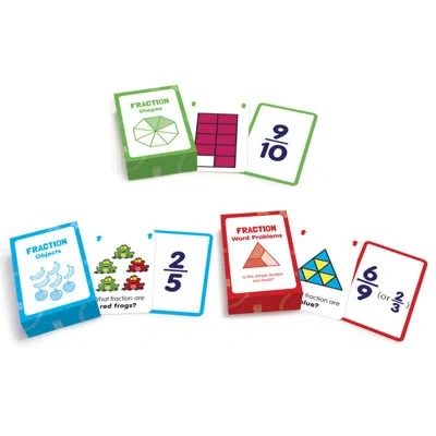 Junior Learning Fraction Flashcards