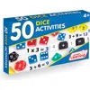 Junior Learning 50 Dice Activities Learning Game In Blue
