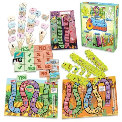 Junior Learning Jl411 6 Vowel Sound Games In Multi