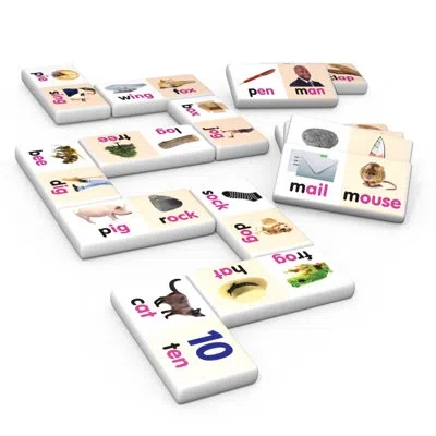 Junior Learning Rhyming Word Dominoes Match And Learn Educational Learning Game