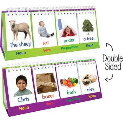 Junior Learning Sentence Flips Doublesided Flip Stand In Multi