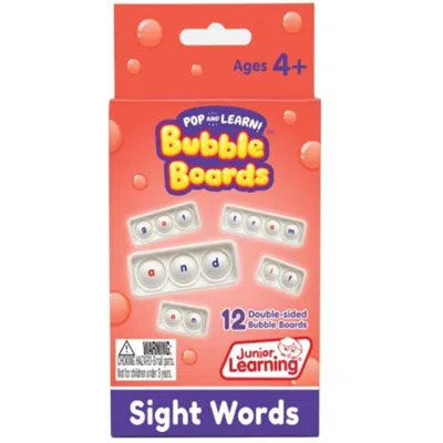 Junior Learning Sight Word Bubble Board