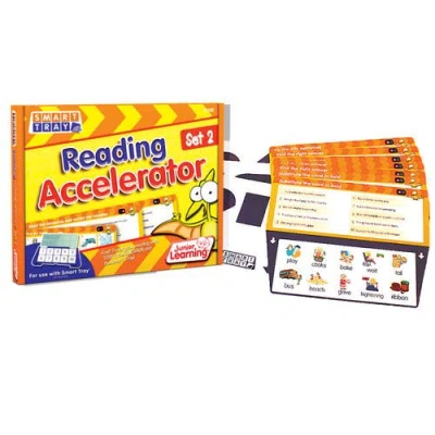Junior Learning Smart Tray Reading Accelerator Set In Multi