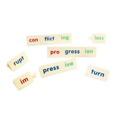 Junior Learning Syllabuilders The Exciting Syllable Game In Multi