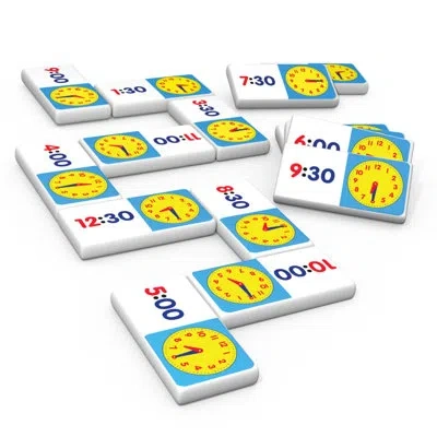 Junior Learning Time Dominoes Match And Learn Educational Learning Game