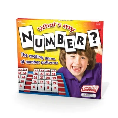 Junior Learning What's My Number The Exiting Game Of Number Patterns