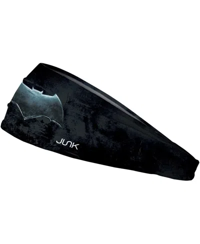 Junk Brand Men's And Women's Batman Justice League Logo Headband In Black