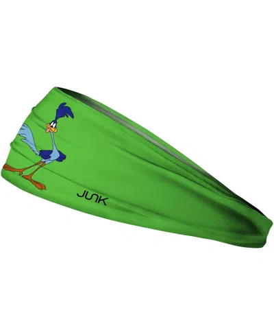 Junk Brand Men's And Women's Looney Tunes Road Runner Headband In Kelly Green