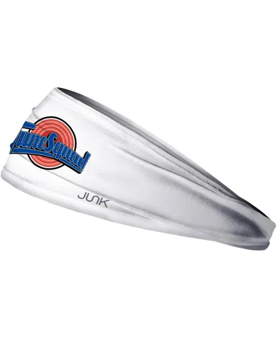Junk Brand Men's And Women's Space Jam Tune Squad Logo Headband In White