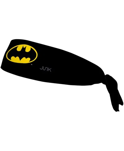 Junk Brand S Unisex Batman Logo Tie Headband In Black