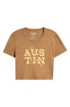 Junk Food Austin Cotton Graphic T-shirt In Animal Print