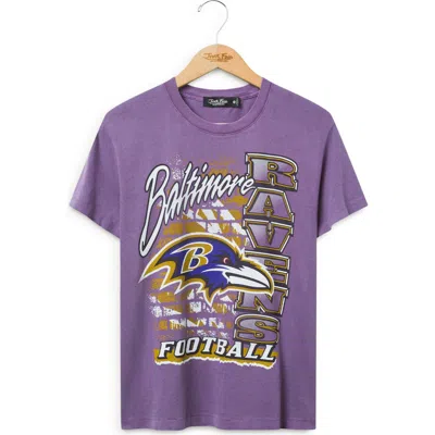 Junk Food Baltimore Ravens Graphic T-shirt In Purple