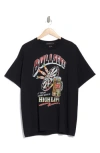 Junk Food Billy High Life Graphic T-shirt In Black