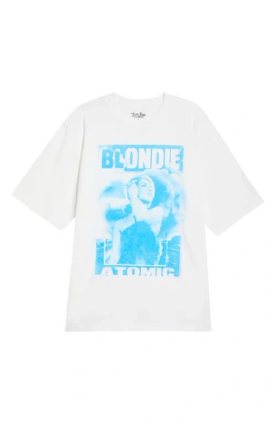 Junk Food Blondie Atomic Graphic T-shirt In White
