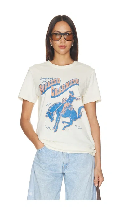 Junk Food Bucking Charming Tee In Birch